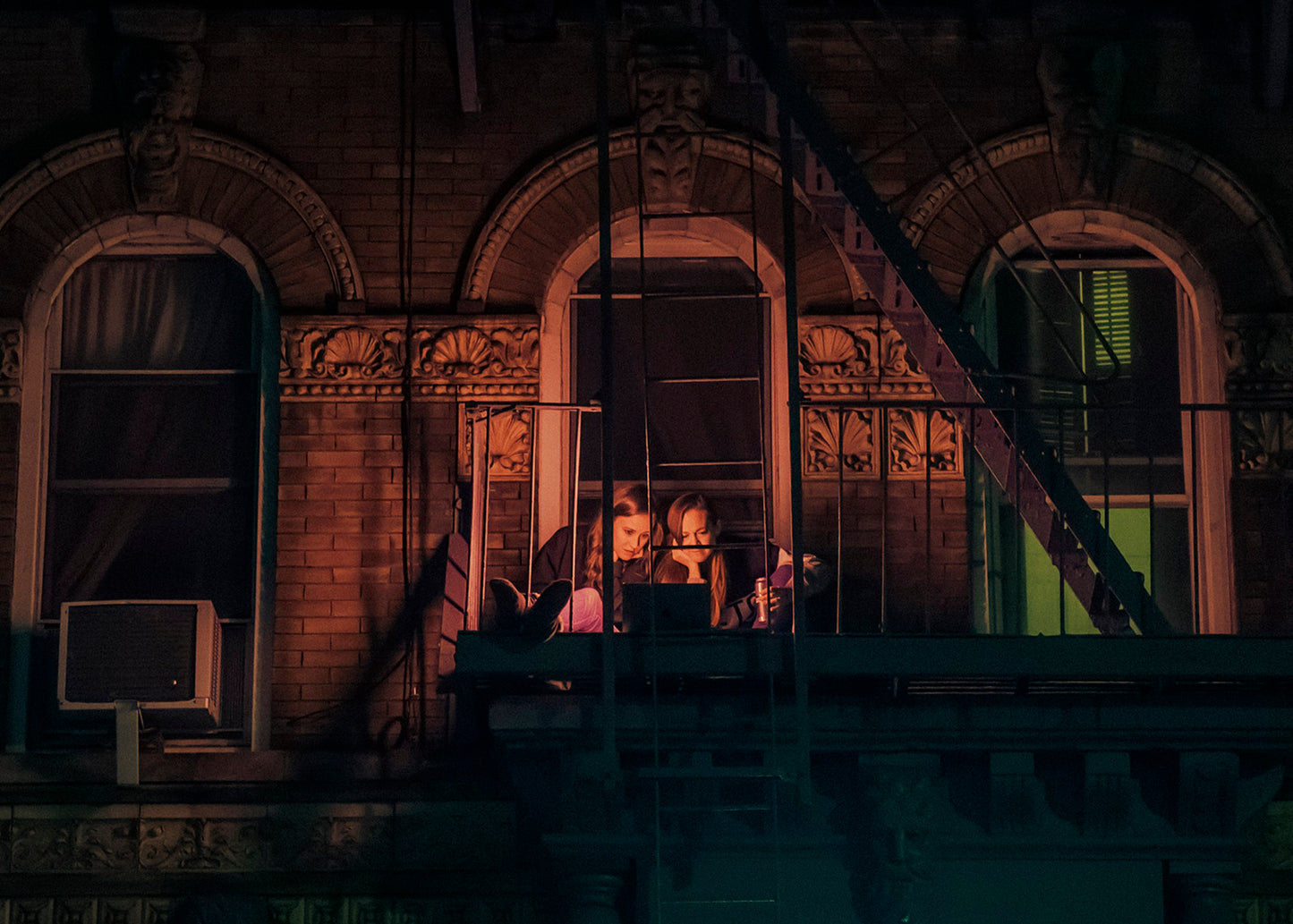 Fire Escape, Dark City